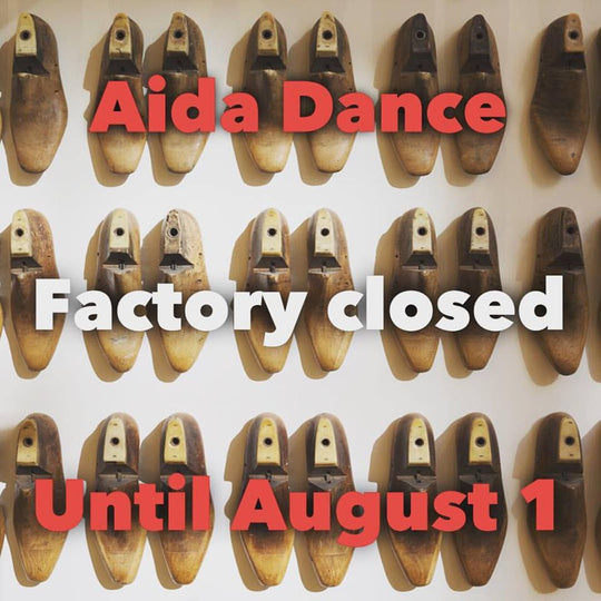 Factory Closed until August 1