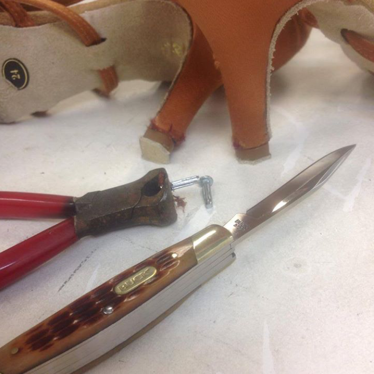 Replacing your Heel Tips on your AIDA Dance Shoes Can Save you 200