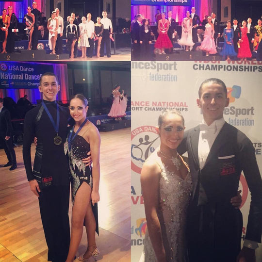 One Weekend, Three Different Champions - Including the USA Dance Youth National Champions in Ballroom and Latin!