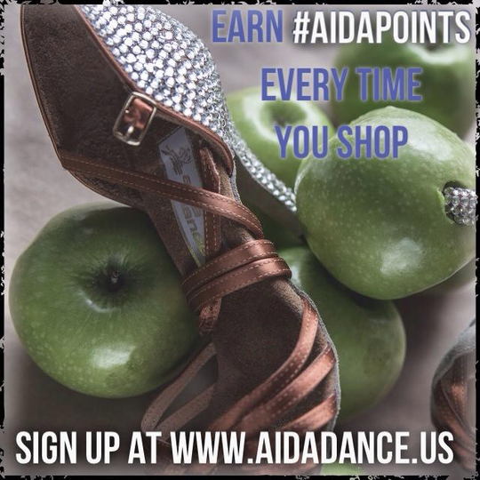 Get Your Favorite Ballroom Dance Shoes at a Discount through the AIDA Rewards System!